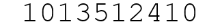 Number 1013512410.