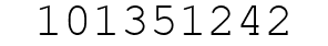 Number 101351242.