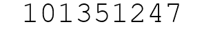 Number 101351247.