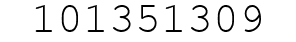 Number 101351309.