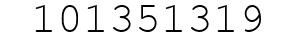 Number 101351319.