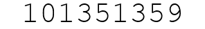 Number 101351359.