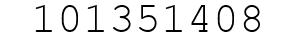 Number 101351408.