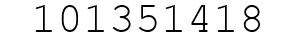 Number 101351418.