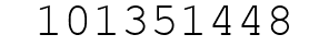 Number 101351448.