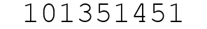 Number 101351451.