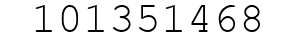 Number 101351468.