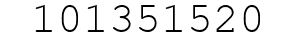 Number 101351520.