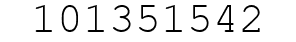 Number 101351542.