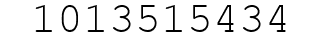 Number 1013515434.