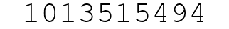 Number 1013515494.