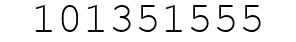 Number 101351555.