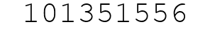 Number 101351556.