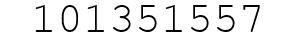 Number 101351557.