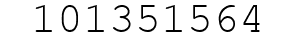 Number 101351564.