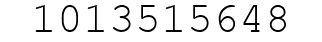 Number 1013515648.