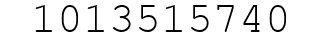 Number 1013515740.