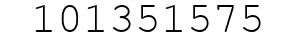 Number 101351575.