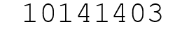 Number 10141403.