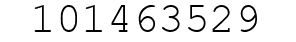 Number 101463529.