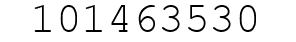 Number 101463530.