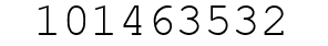Number 101463532.