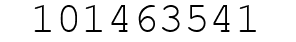 Number 101463541.