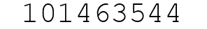 Number 101463544.
