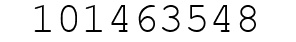 Number 101463548.