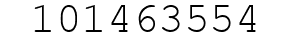 Number 101463554.
