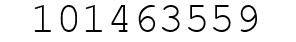 Number 101463559.