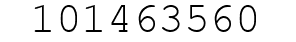 Number 101463560.