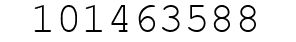 Number 101463588.