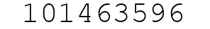 Number 101463596.