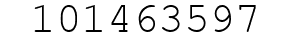 Number 101463597.