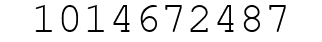 Number 1014672487.
