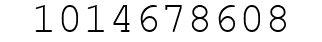 Number 1014678608.