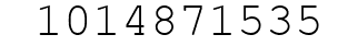 Number 1014871535.