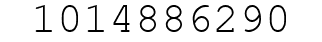 Number 1014886290.