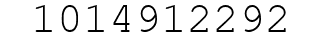 Number 1014912292.