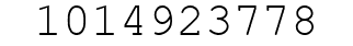 Number 1014923778.