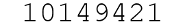 Number 10149421.