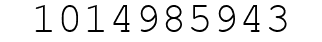 Number 1014985943.
