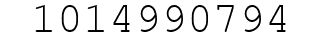Number 1014990794.