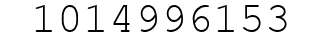 Number 1014996153.