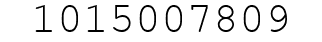 Number 1015007809.