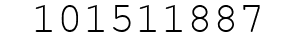 Number 101511887.