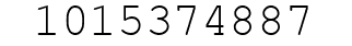 Number 1015374887.
