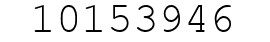 Number 10153946.