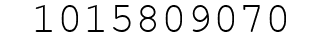 Number 1015809070.
